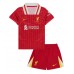 Maillot de foot Liverpool Domicile vêtements enfant 2024-25 Manches Courtes (+ pantalon court)